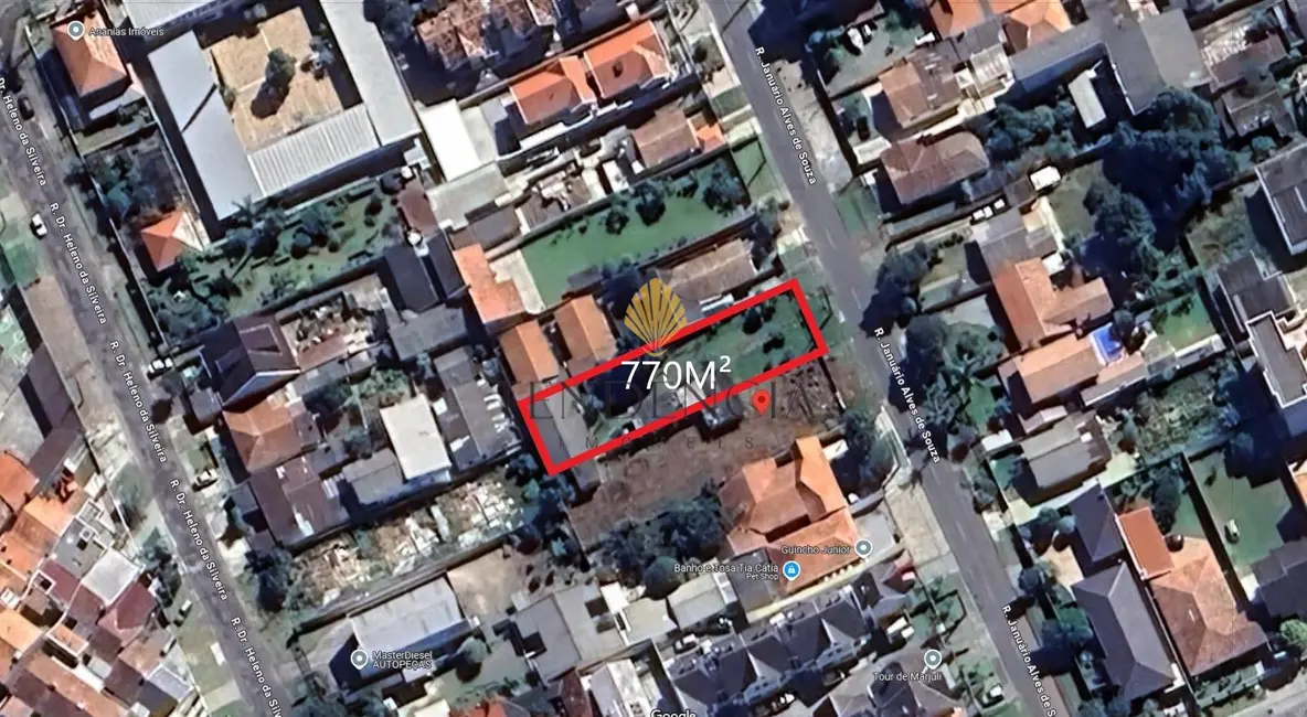 Foto 1 de Terreno / Lote à venda, 770m2 em Boqueirão, Curitiba - PR