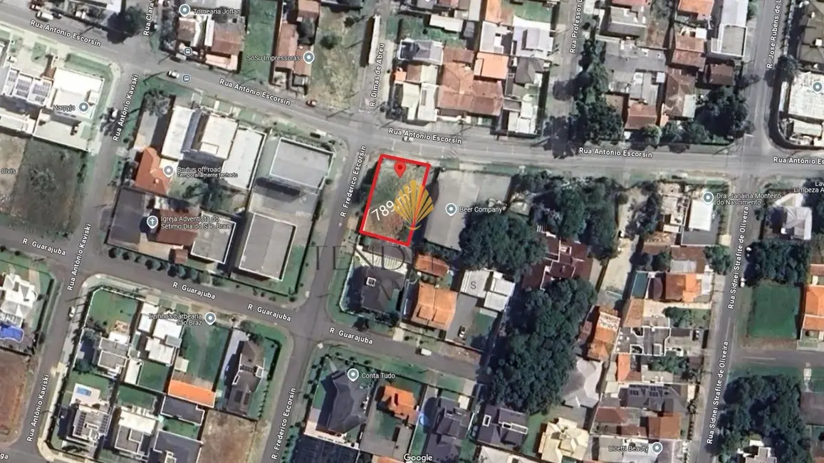 Terreno / Lote à venda, 788m2 em São Braz, Curitiba - PR - imagem 1 Foto 1 de Terreno / Lote à venda, 788m2 em São Braz, Curitiba - PR