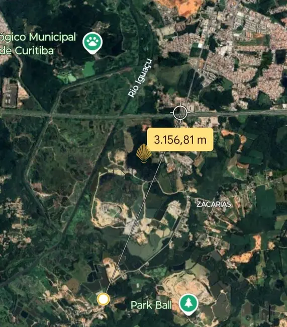 Foto 1 de Terreno / Lote à venda, 5000m2 em Cachoeira, Sao Jose Dos Pinhais - PR