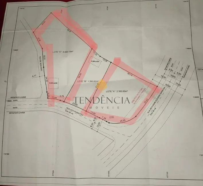 Foto 11 de Terreno / Lote à venda, 3093m2 em Cachoeira, Sao Jose Dos Pinhais - PR