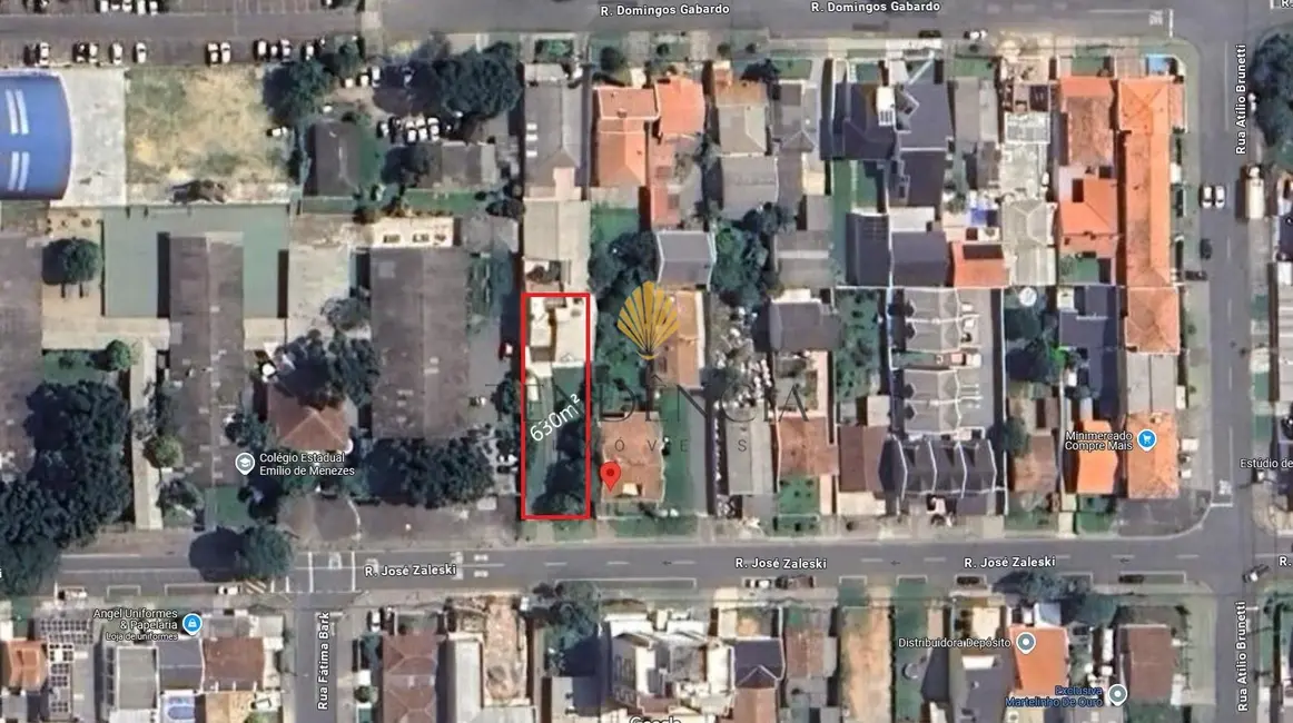 Foto 1 de Terreno / Lote à venda, 630m2 em Capão Raso, Curitiba - PR