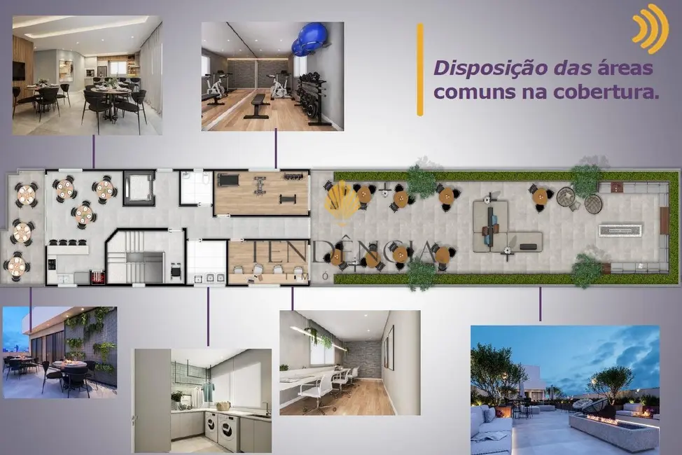 Foto 7 de Apartamento com 1 quarto à venda, 21m2 em Jardim Botânico, Curitiba - PR