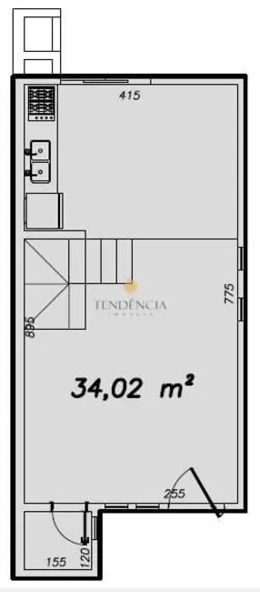 Sobrado com 3 quartos à venda, 77m2 em Centro, Colombo - PR - imagem 4 Foto 4 de Sobrado com 3 quartos à venda, 77m2 em Centro, Colombo - PR