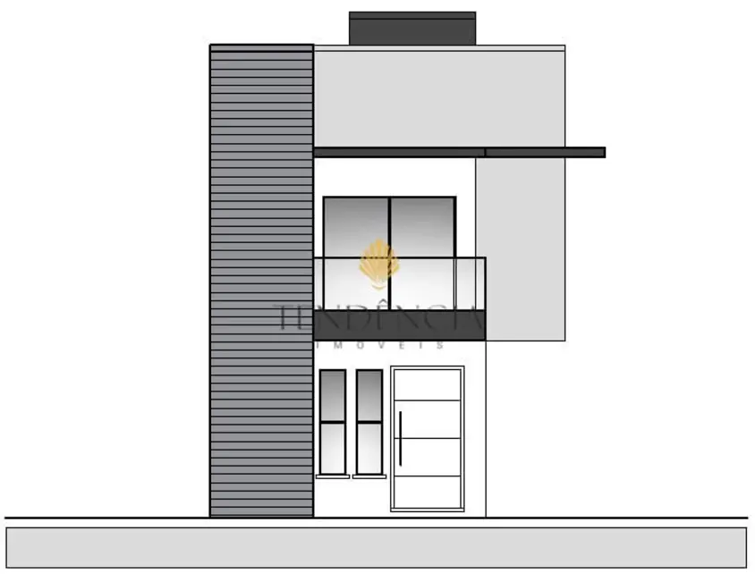 Foto 1 de Sobrado com 3 quartos à venda, 77m2 em Centro, Colombo - PR