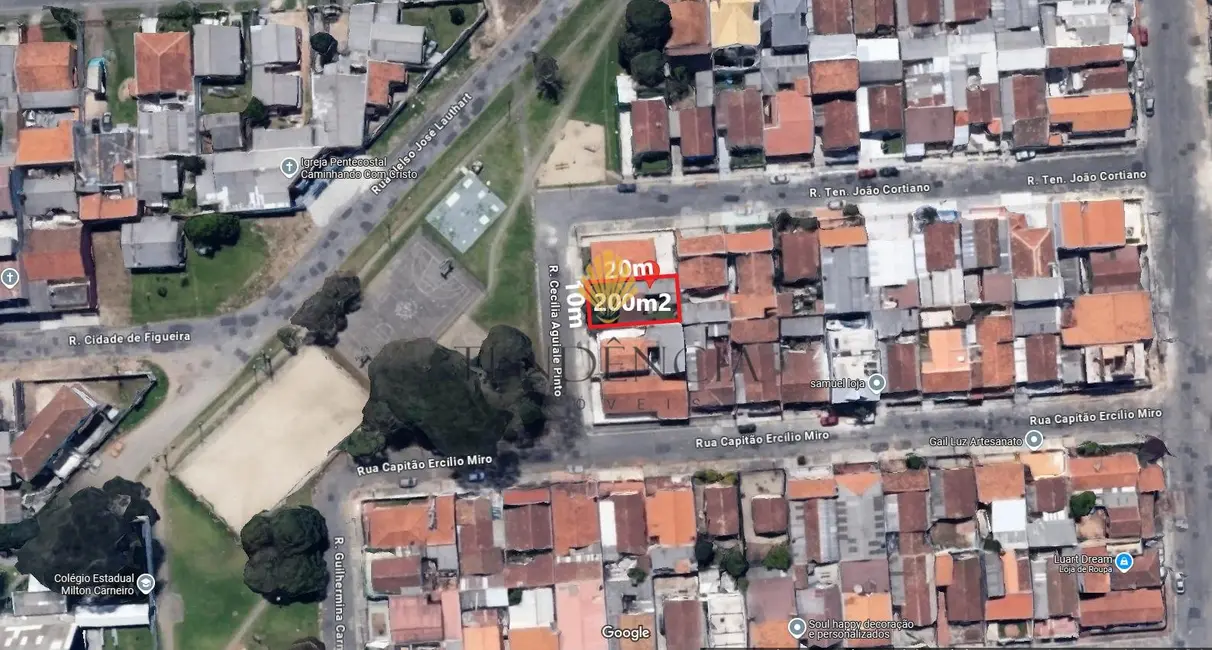 Foto 1 de Terreno / Lote à venda, 200m2 em Alto Boqueirão, Curitiba - PR