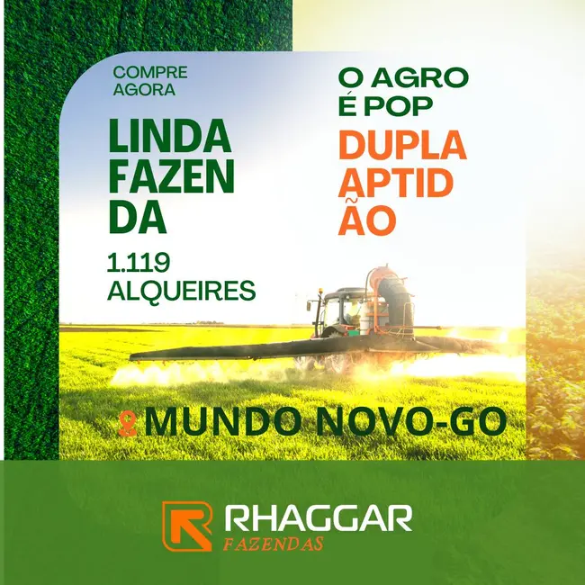 Foto 1 de Fazenda / Haras à venda, 11190000m2 em Mundo Novo - GO