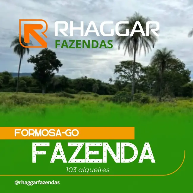 Foto 1 de Fazenda / Haras à venda, 1030000m2 em Formosa - GO