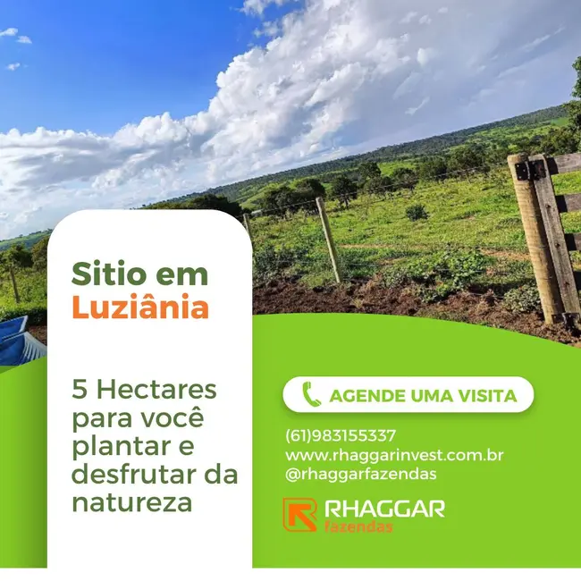 Foto 1 de Sítio / Rancho com 3 quartos à venda, 50000m2 em Centro, Luziania - GO