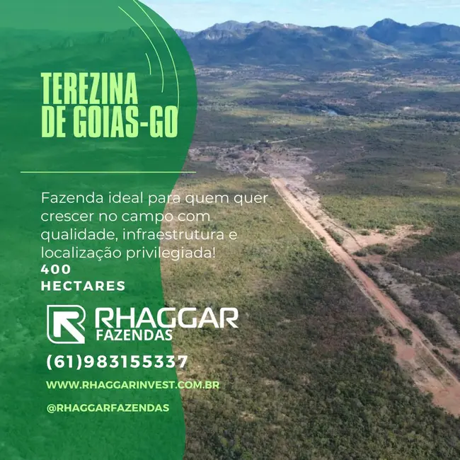 Foto 1 de Fazenda / Haras à venda, 400m2 em Centro, Teresina De Goias - GO
