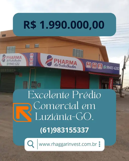 Foto 1 de Sala Comercial à venda, 270m2 em Parque Estrela Dalva I, Luziania - GO