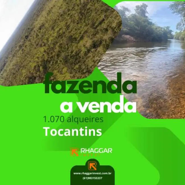 Foto 1 de Chácara à venda, 1070m2 em Plano Diretor Sul, Palmas - TO