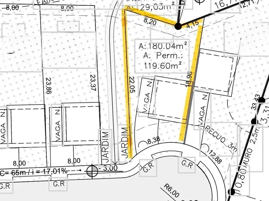 Foto 5 de Terreno / Lote à venda, 180m2 em Pilarzinho, Curitiba - PR