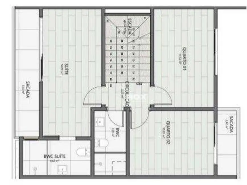 Foto 9 de Sobrado com 3 quartos à venda, 194m2 em Santa Felicidade, Curitiba - PR