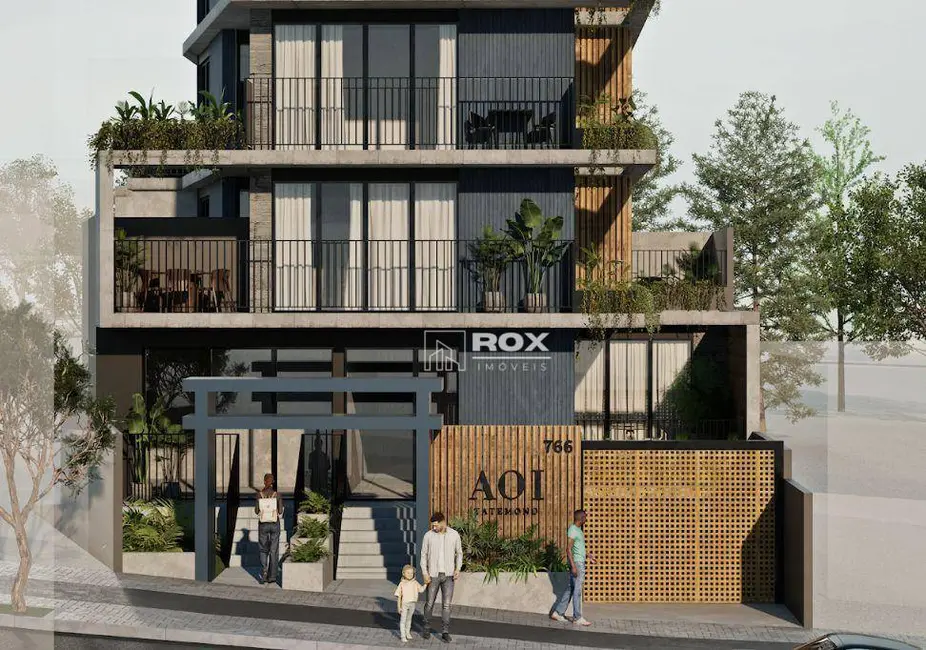 Foto 3 de Apartamento com 1 quarto à venda, 17m2 em Água Verde, Curitiba - PR