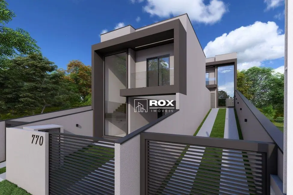 Sobrado com 3 quartos à venda, 133m2 em Xaxim, Curitiba - PR - imagem 3 Foto 3 de Sobrado com 3 quartos à venda, 133m2 em Xaxim, Curitiba - PR