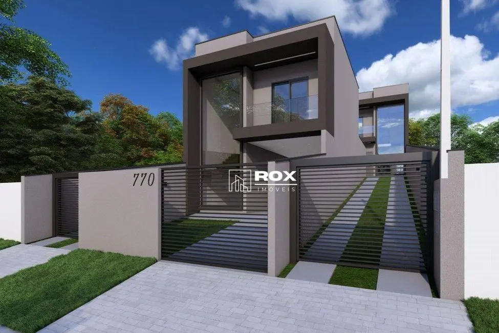 Foto 3 de Sobrado com 3 quartos à venda, 107m2 em Xaxim, Curitiba - PR