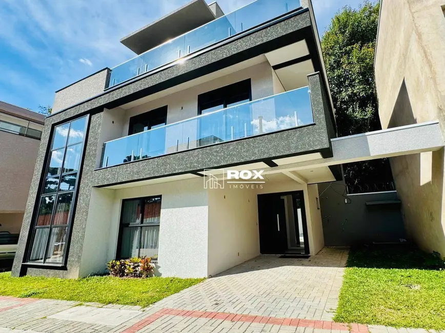 Foto 1 de Casa de Condomínio com 3 quartos para alugar, 137m2 em Santa Felicidade, Curitiba - PR