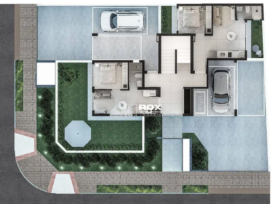 Foto 2 de Apartamento com 1 quarto à venda, 42m2 em Portão, Curitiba - PR