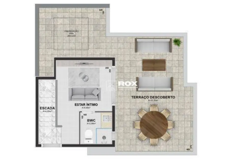 Sobrado com 3 quartos à venda, 124m2 em Uberaba, Curitiba - PR - imagem 7 Foto 7 de Sobrado com 3 quartos à venda, 124m2 em Uberaba, Curitiba - PR