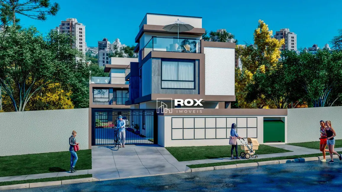 Sobrado com 3 quartos à venda, 114m2 em Uberaba, Curitiba - PR - imagem 2 Foto 2 de Sobrado com 3 quartos à venda, 114m2 em Uberaba, Curitiba - PR