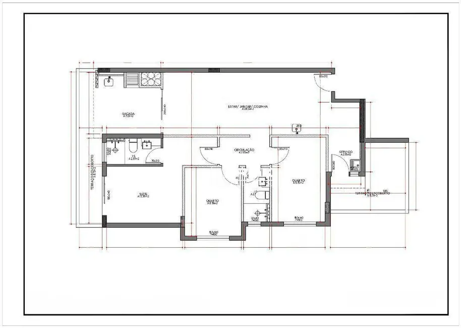 Foto 3 de Apartamento com 3 quartos à venda, 138m2 em Boa Vista, Curitiba - PR