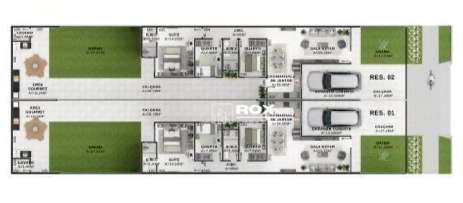 Casa com 3 quartos à venda, 123m2 em São Pedro, Sao Jose Dos Pinhais - PR - imagem 6 Foto 6 de Casa com 3 quartos à venda, 123m2 em São Pedro, Sao Jose Dos Pinhais - PR