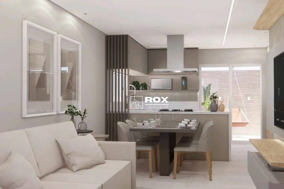 Sobrado com 3 quartos à venda, 105m2 em Atuba, Curitiba - PR - imagem 3 Foto 3 de Sobrado com 3 quartos à venda, 105m2 em Atuba, Curitiba - PR