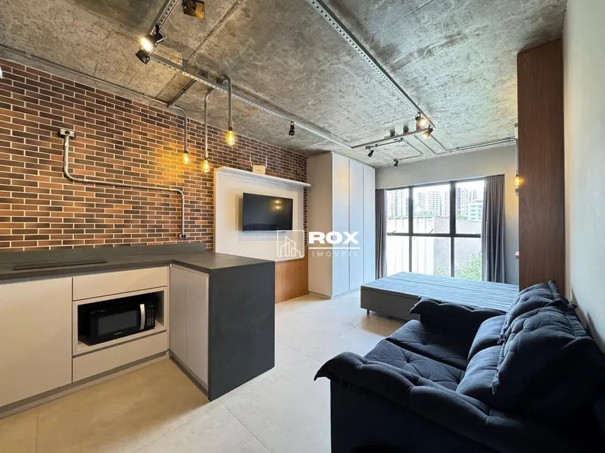 Foto 1 de Kitnet com 1 quarto para alugar, 62m2 em Água Verde, Curitiba - PR