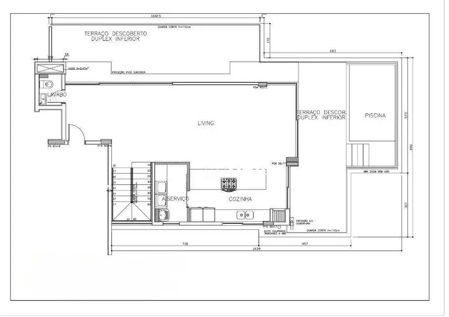 Cobertura com 3 quartos à venda, 391m2 em Bigorrilho, Curitiba - PR - imagem 5 Foto 5 de Cobertura com 3 quartos à venda, 391m2 em Bigorrilho, Curitiba - PR