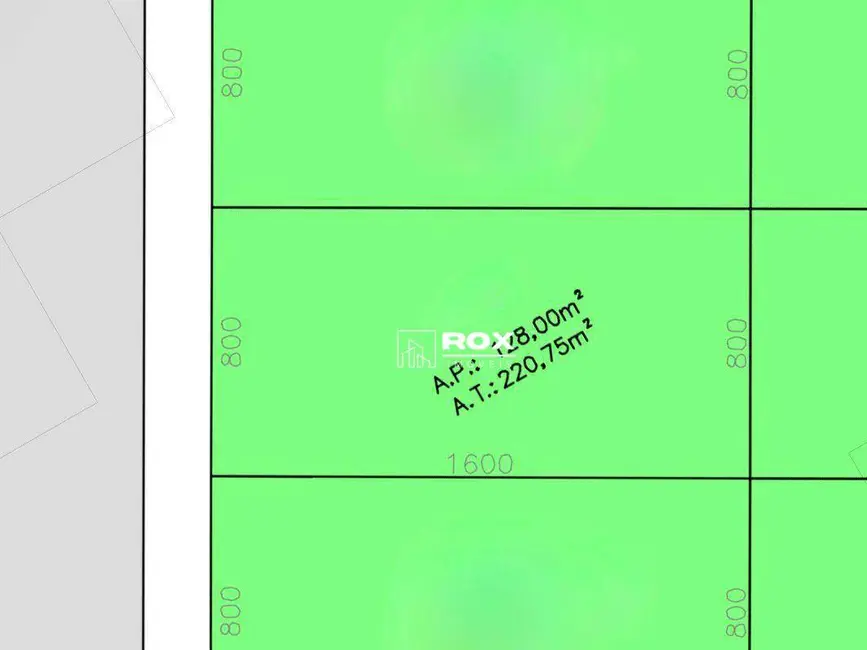 Foto 3 de Terreno / Lote à venda, 220m2 em Santa Cândida, Curitiba - PR