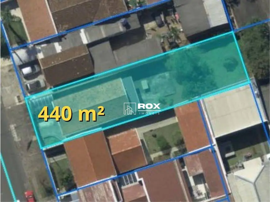 Foto 1 de Terreno / Lote à venda, 440m2 em Santa Quitéria, Curitiba - PR