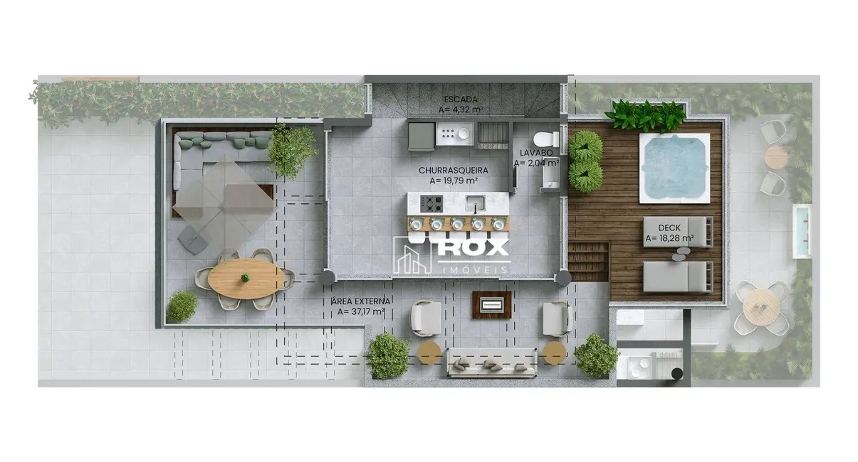 Foto 6 de Terreno / Lote à venda, 174m2 em Campo Comprido, Curitiba - PR