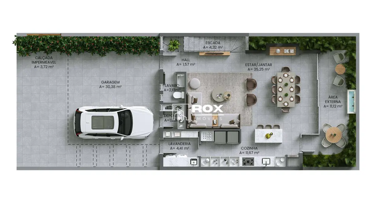 Foto 5 de Terreno / Lote à venda, 174m2 em Campo Comprido, Curitiba - PR