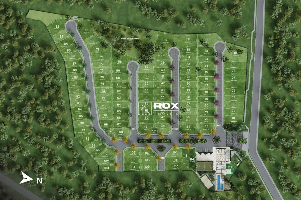 Foto 2 de Terreno / Lote à venda, 174m2 em Campo Comprido, Curitiba - PR