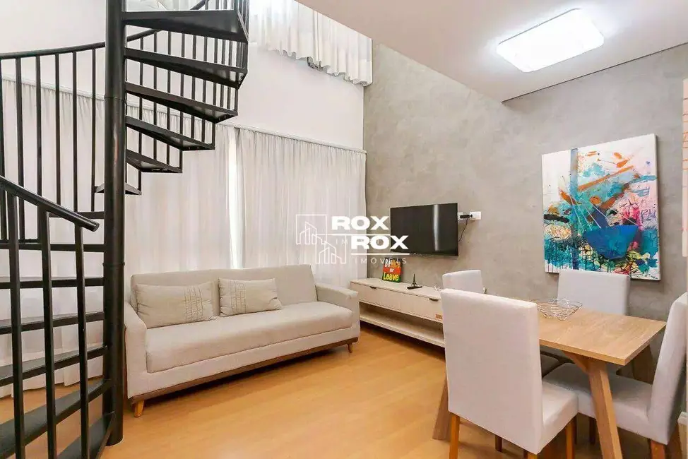 Foto 8 de Cobertura com 1 quarto para alugar, 65m2 em Água Verde, Curitiba - PR