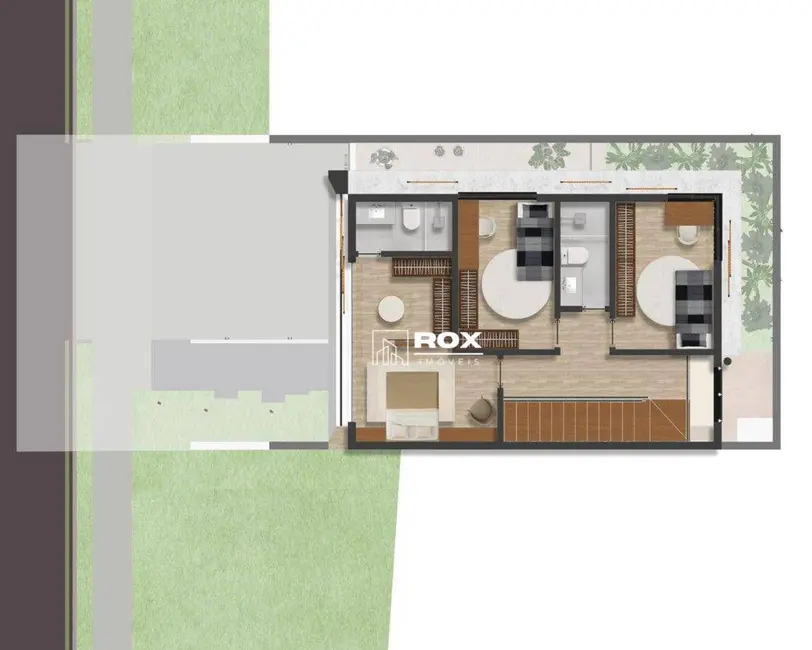 Foto 5 de Casa de Condomínio com 3 quartos à venda, 128m2 em Santa Cândida, Curitiba - PR