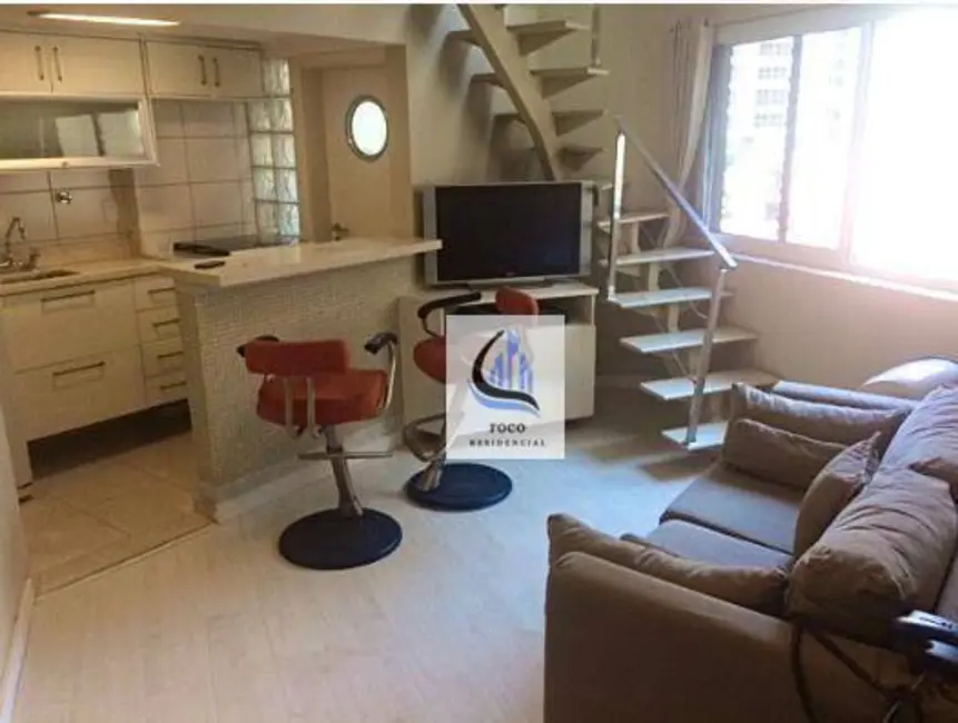 Foto 1 de Apartamento com 1 quarto à venda e para alugar, 45m2 em Vila Nova Conceição, São Paulo - SP