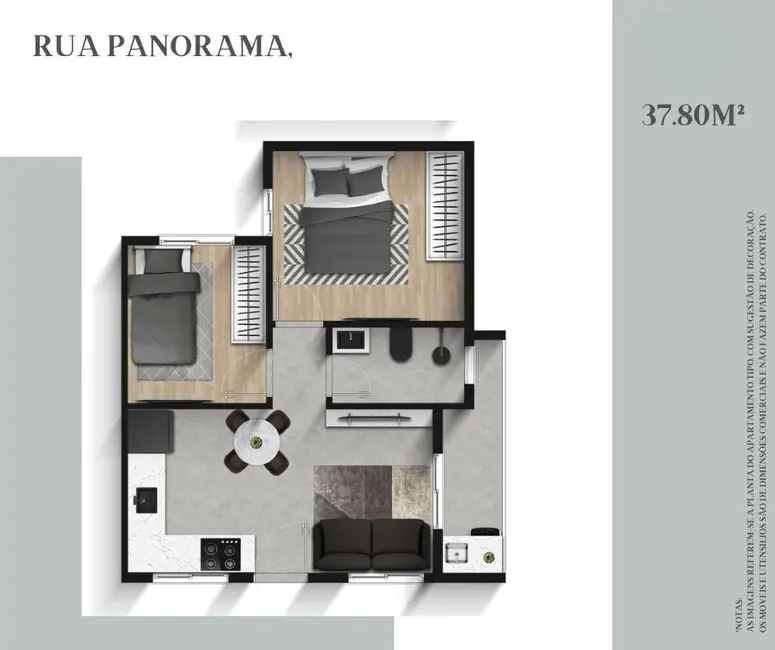 Foto 6 de Apartamento com 2 quartos à venda, 37m2 em Vila Dalila, São Paulo - SP