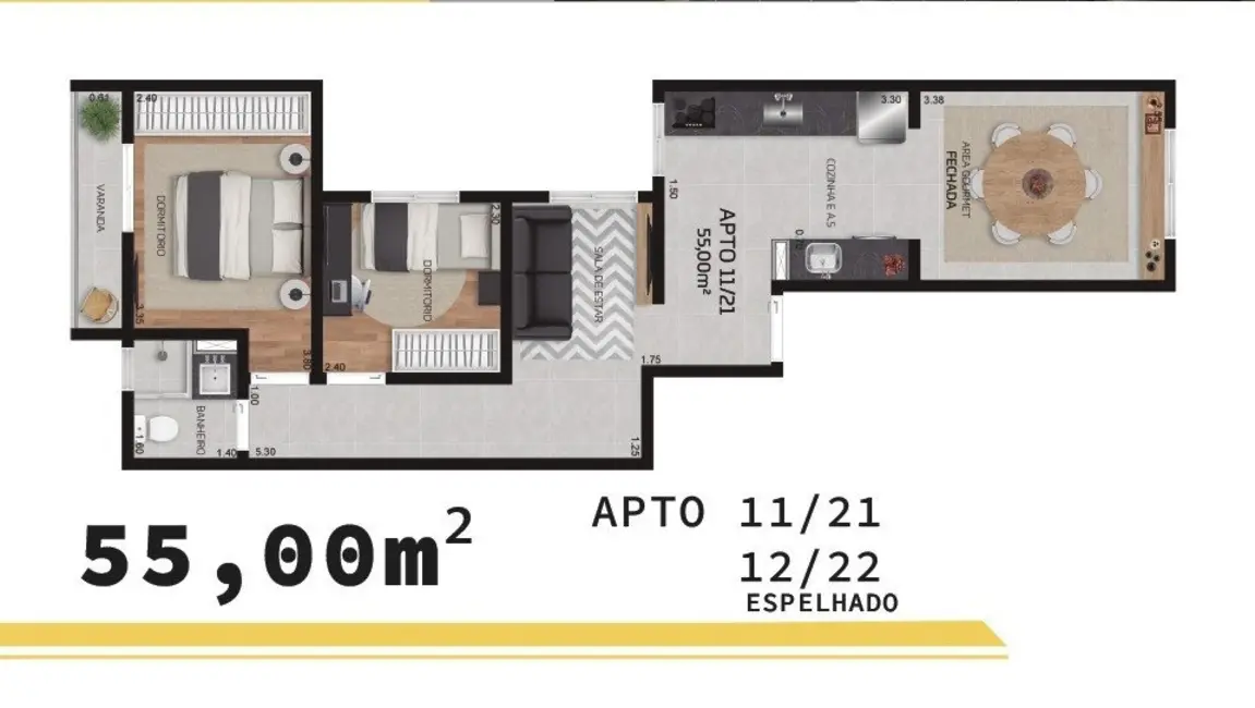 Foto 9 de Apartamento com 2 quartos à venda, 37m2 em Cidade Patriarca, São Paulo - SP
