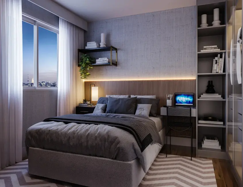 Foto 2 de Apartamento com 2 quartos à venda, 37m2 em Veloso, Osasco - SP