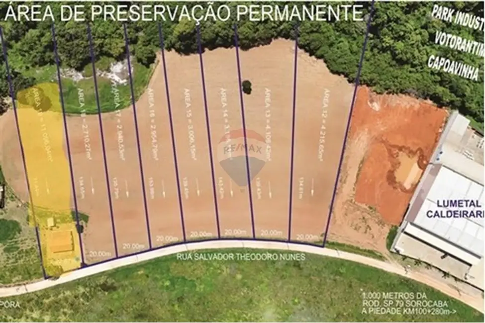 Foto 1 de Fazenda / Haras à venda, 11096m2 em Capoavinha, Votorantim - SP