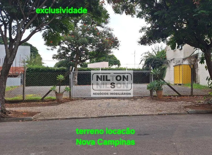 Foto 1 de Terreno / Lote para alugar, 511m2 em Nova Campinas, Campinas - SP