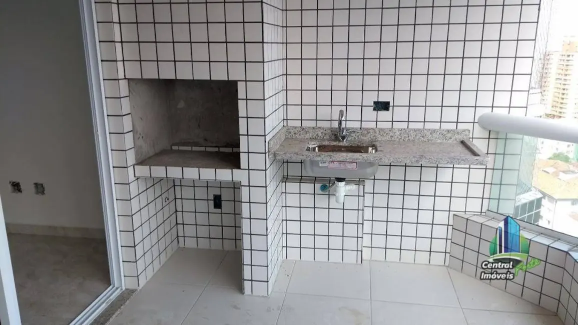 Foto 4 de Apartamento com 3 quartos à venda, 104m2 em Canto do Forte, Praia Grande - SP