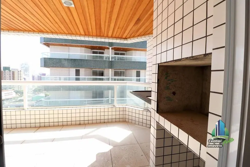 Foto 3 de Apartamento com 3 quartos à venda, 104m2 em Canto do Forte, Praia Grande - SP