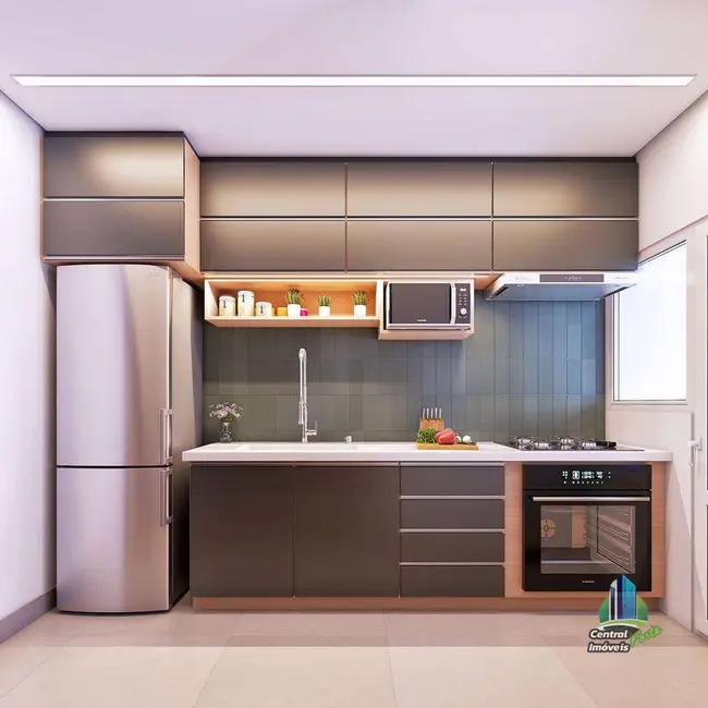 Foto 3 de Apartamento com 2 quartos à venda, 76m2 em Tupi, Praia Grande - SP