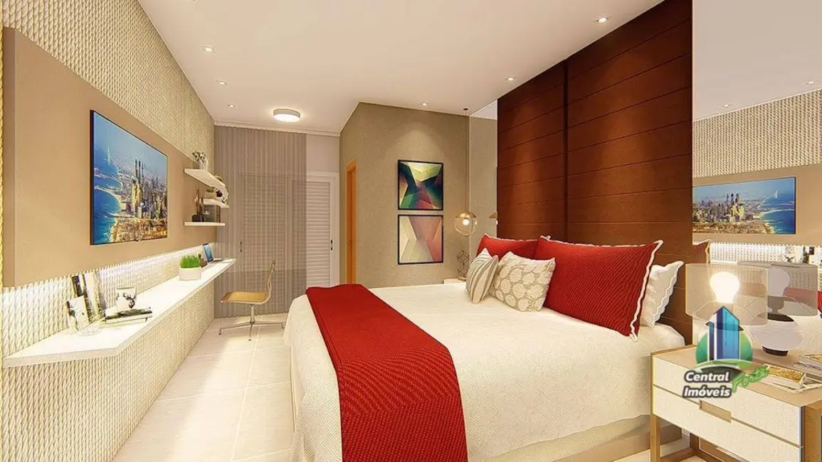 Foto 2 de Apartamento com 3 quartos à venda, 141m2 em Canto do Forte, Praia Grande - SP