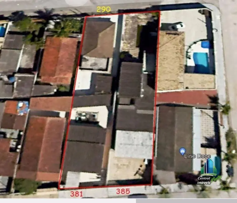 Foto 1 de Terreno / Lote à venda, 1000m2 em Aviação, Praia Grande - SP