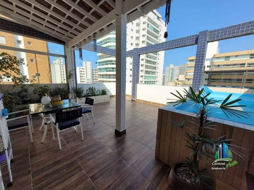 Foto 2 de Cobertura com 3 quartos à venda, 184m2 em Tupi, Praia Grande - SP