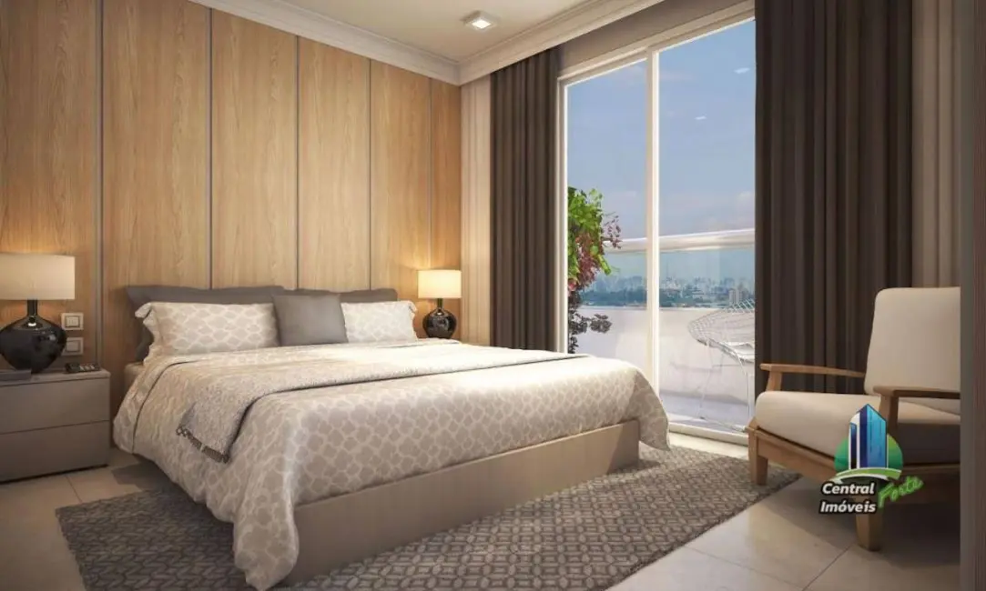 Foto 2 de Apartamento com 2 quartos à venda, 80m2 em Caiçara, Praia Grande - SP