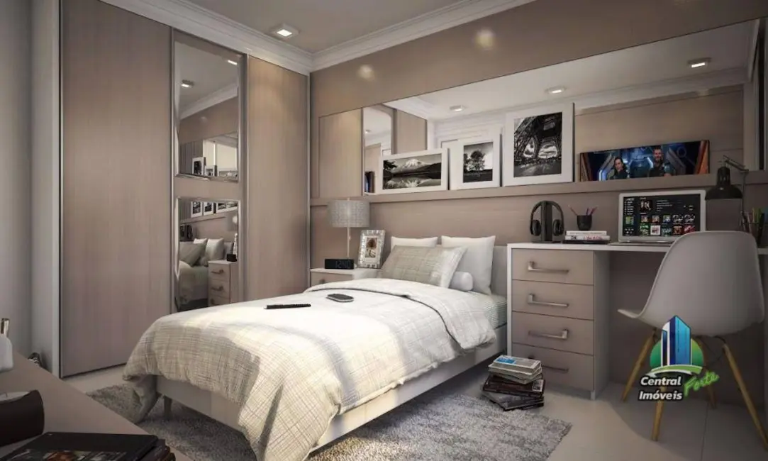 Foto 4 de Apartamento com 2 quartos à venda, 80m2 em Caiçara, Praia Grande - SP